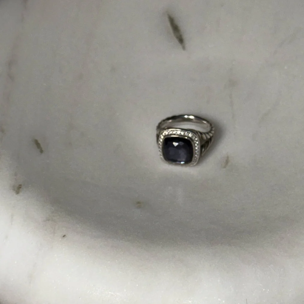 David Yurman Albion 11mm ring BLACK ORCHID - Picture 3 of 8